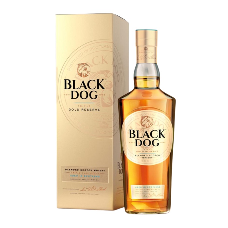 Black Dog Triple Gold 75CL