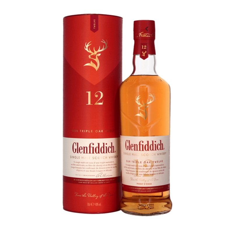 Glenfiddich 12 Year Old Triple Oak 70CL