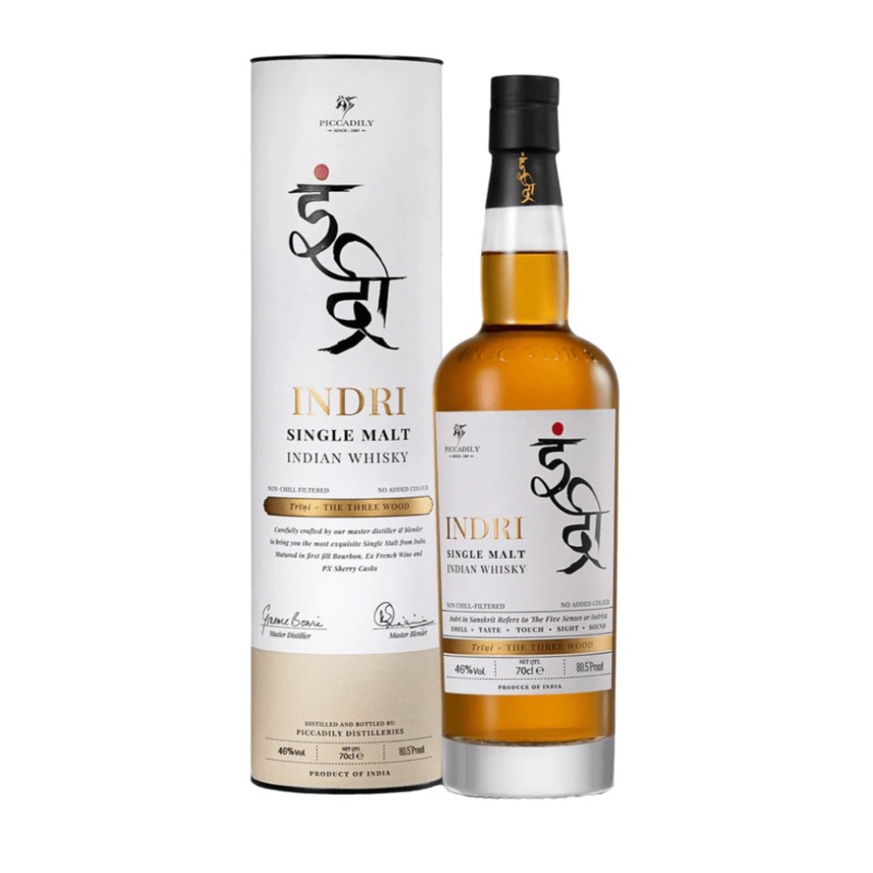 Indri Single Malt Indian Whisky 70 CL