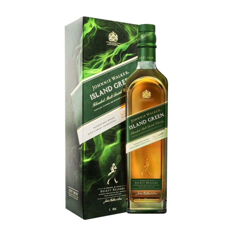 JOHNNIE WALKER ISLAND GREEN - 1LTR