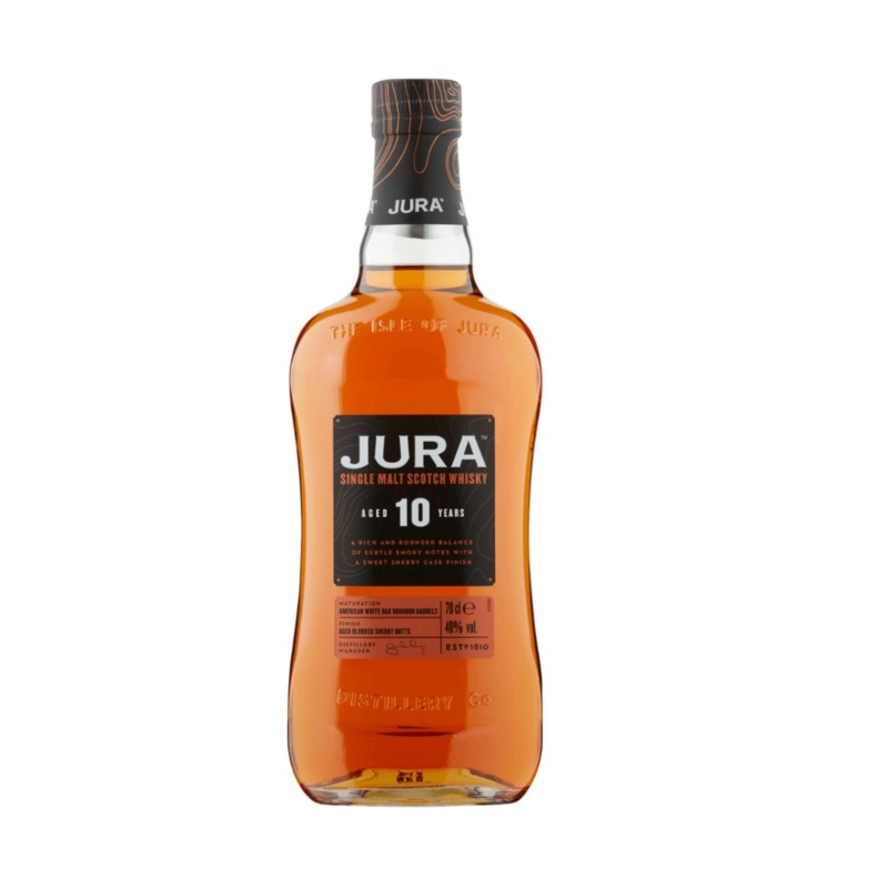 JURA 10YO MALT WHISKY 70CL