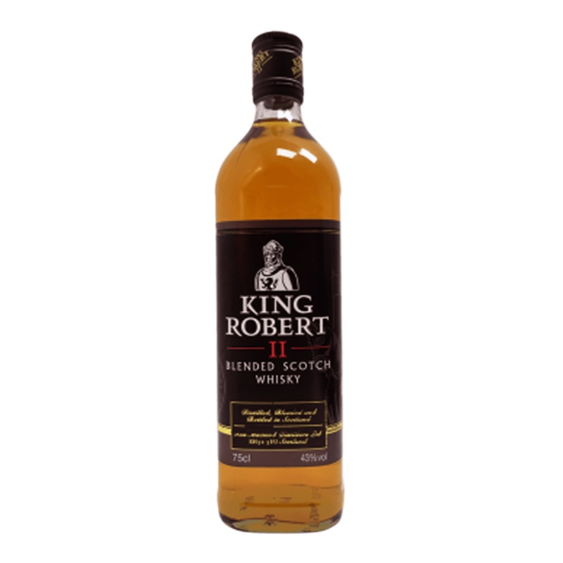 King Robert Whisky 75CL