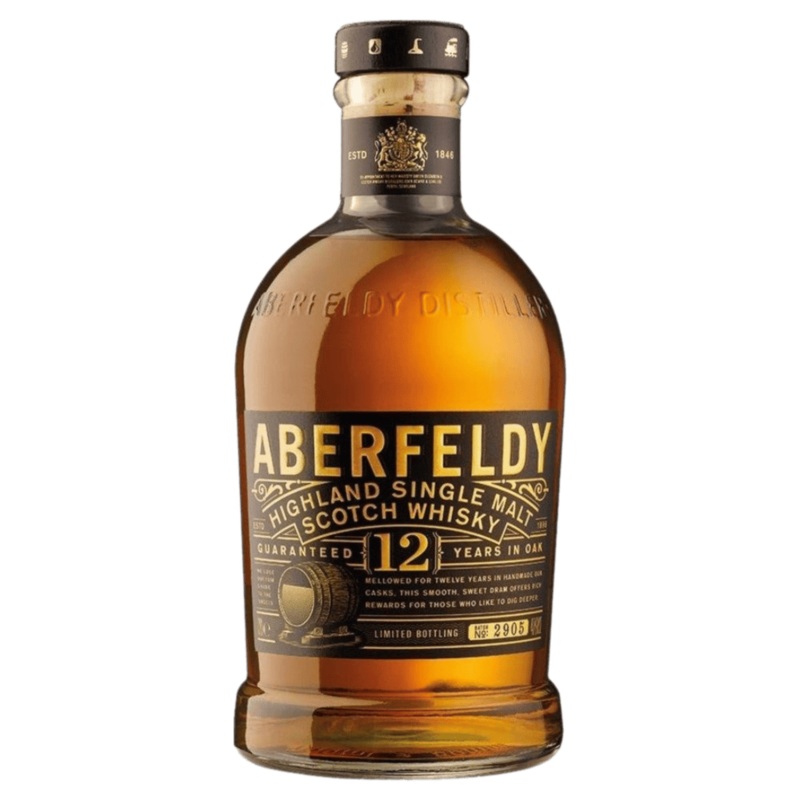 Aberfeldy 12 Year Old Single Malt Scotch Whiskey - 750ML
