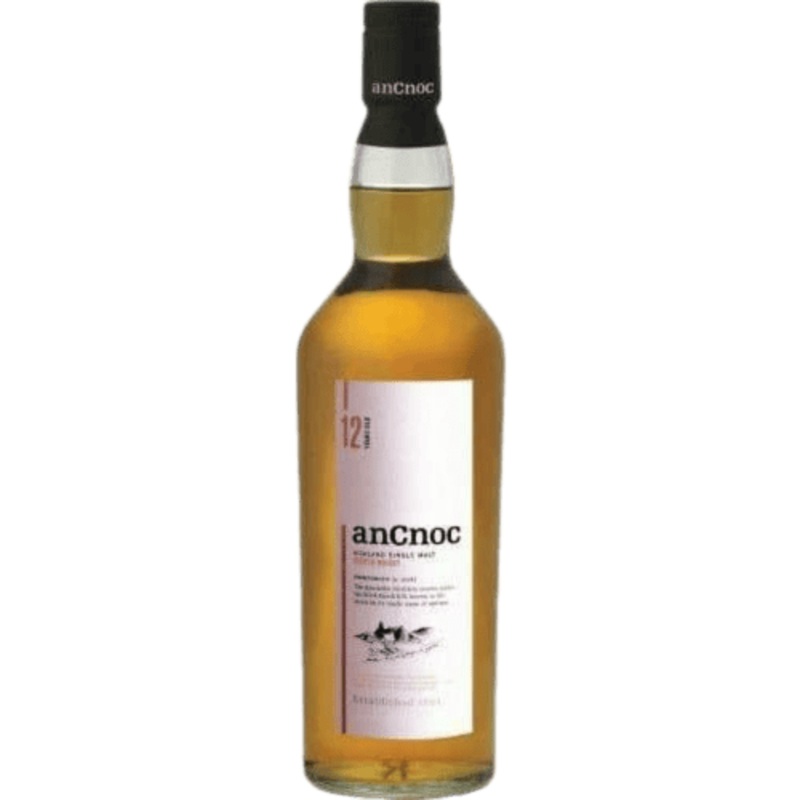 Ancnoc 12 Year Highland Single Malt Scotch Whisky - 750ML