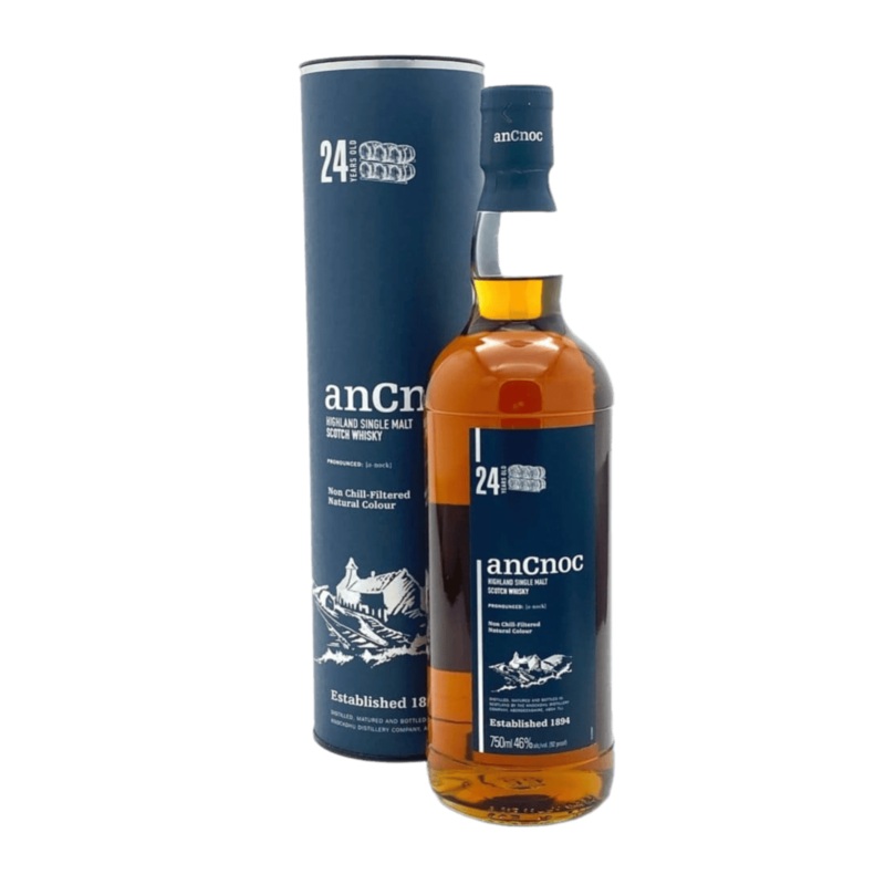 Ancnoc 24 Year Highland Single Malt Scotch Whisky - 750ML