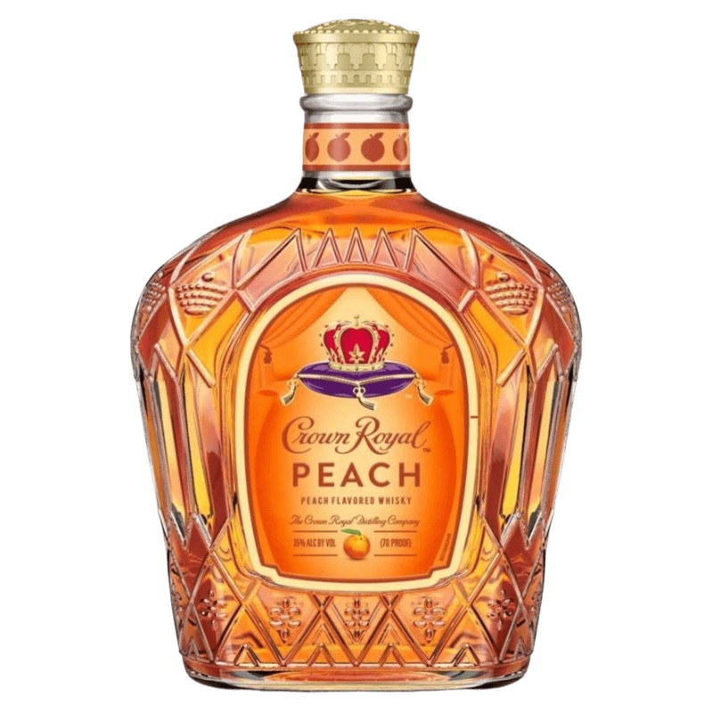 Crown Royal Peach Flavored Canadian Whisky - 750ML