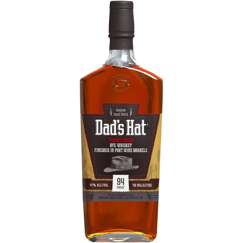 Dads Hat Finished In Port Wine Barrels Rye Whiskey