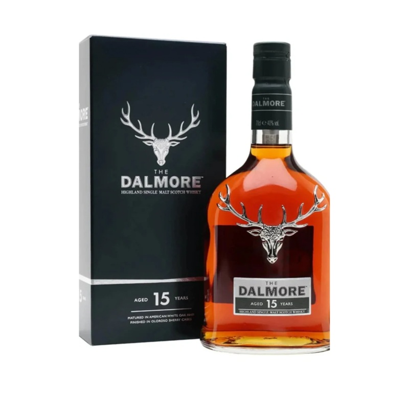 DALMORE 15YO SINGLE MALT SCOTCH 70CL