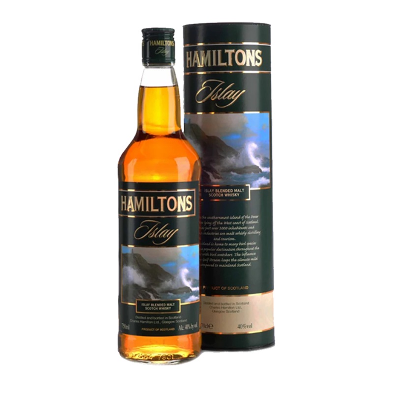 Hamiltons Islay Blended Malt Scotch Whisky 70CL