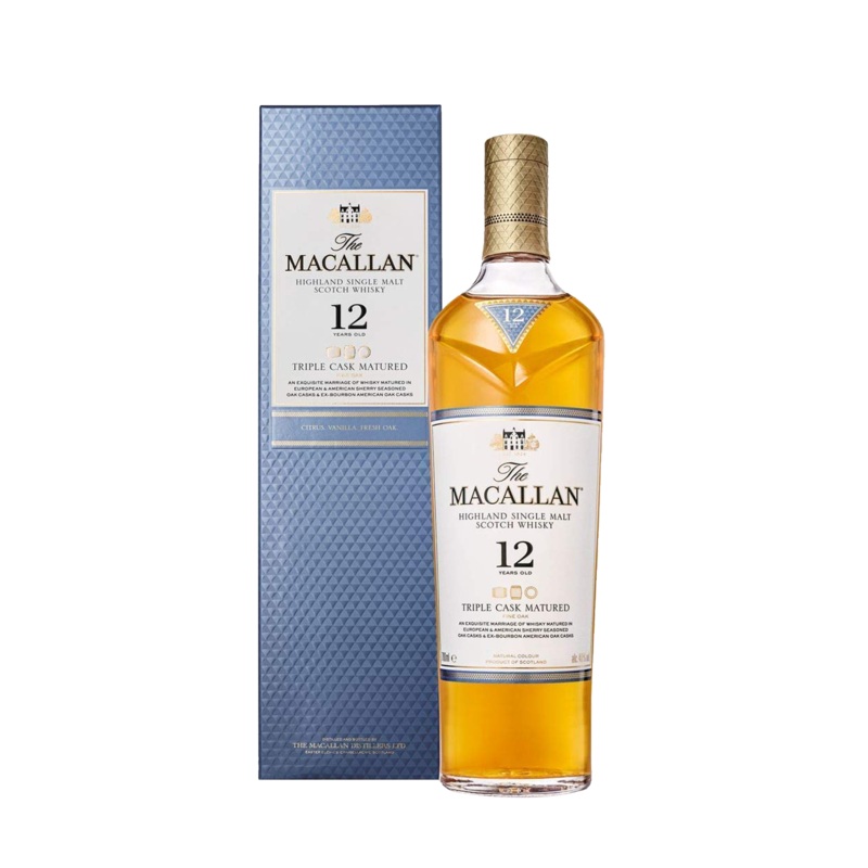 Macallan 12 YO Triple Cask Matured  70cl