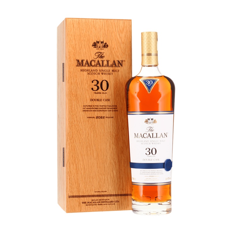 MACALLAN 30YO DOUBLE CASK 70CL