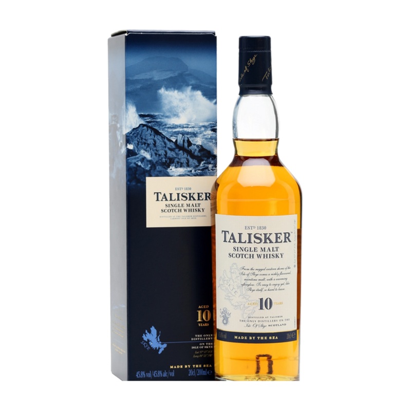 Taliskers Skye 10 YO Whiskey 70CL