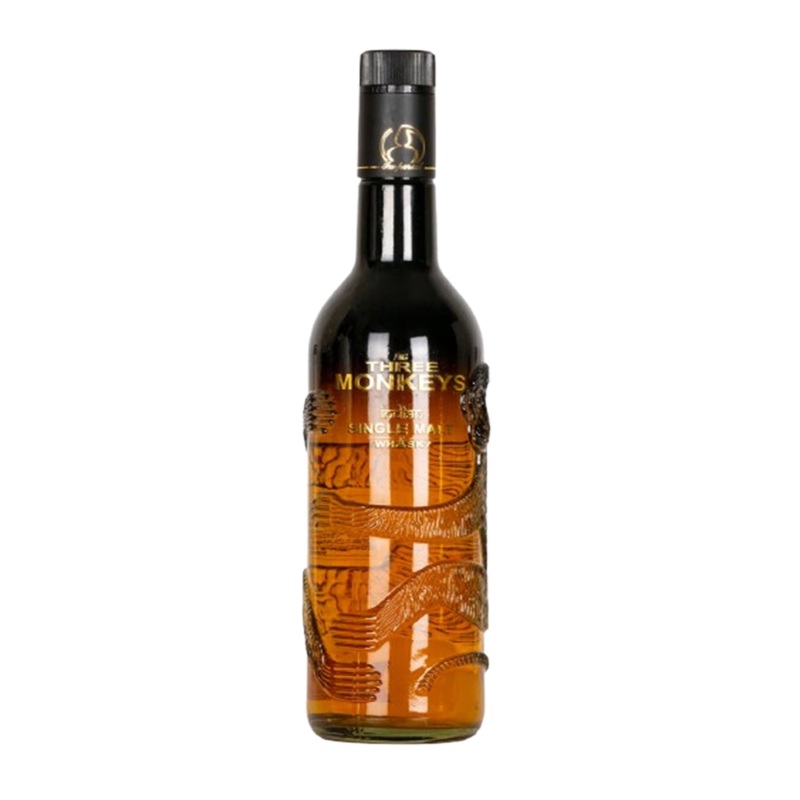 Three Monkeys Single malt whisky 75cl
