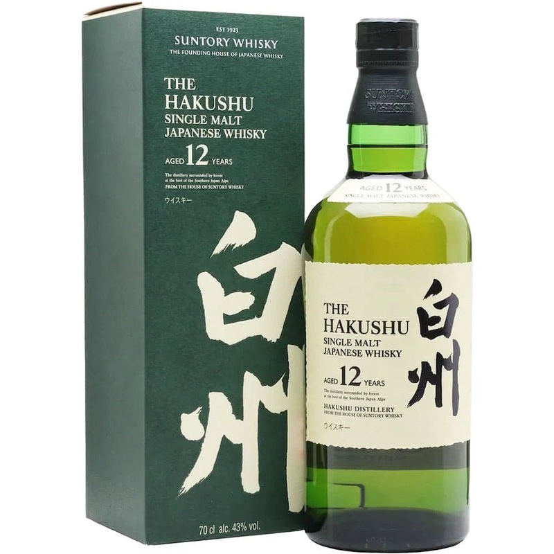 Hakushu 12 Year Single Malt Japanese Whisky