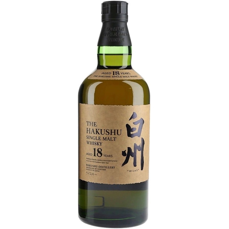 Hakushu 18 Year Old Single Malt Japanese Whisky