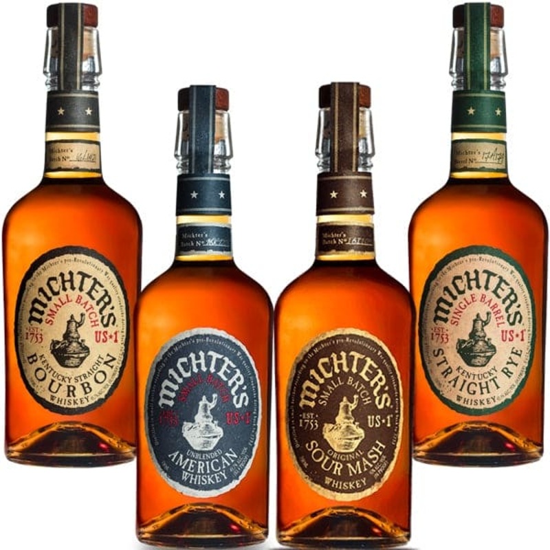 Michters US*1 4 Bottles Whiskey Bundle