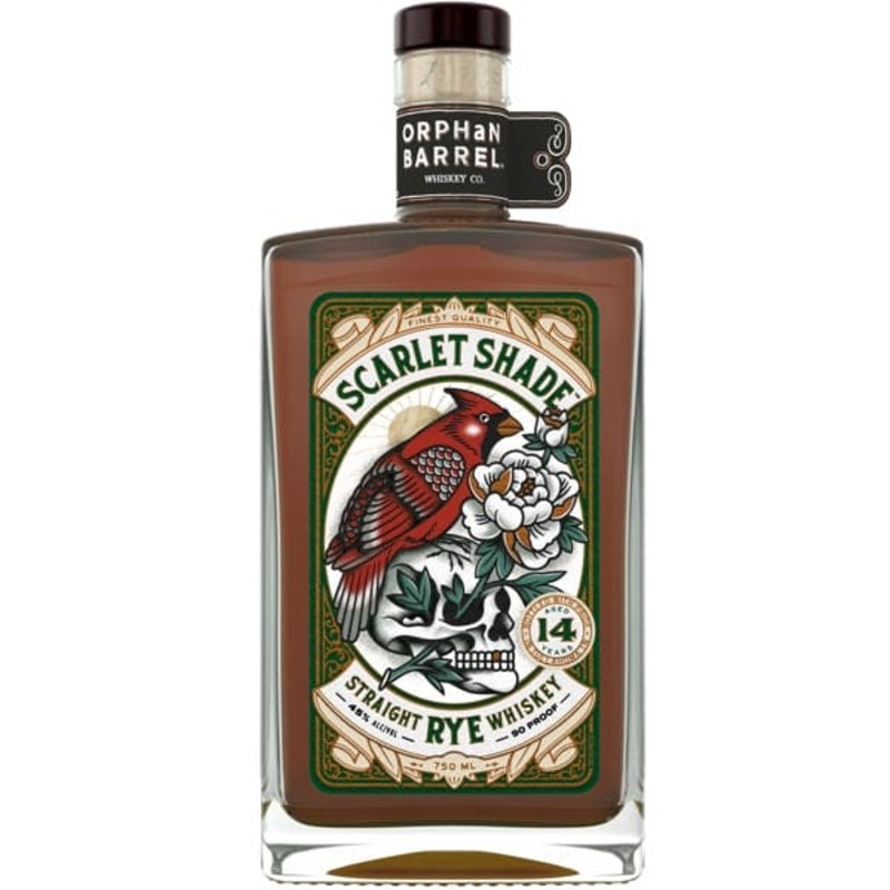Orphan Barrel Scarlet Shade 14 Year Straight Rye Whiskey