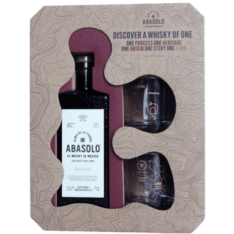 Abasolo Ancestral Corn Whiskey Gift Set - 750ML