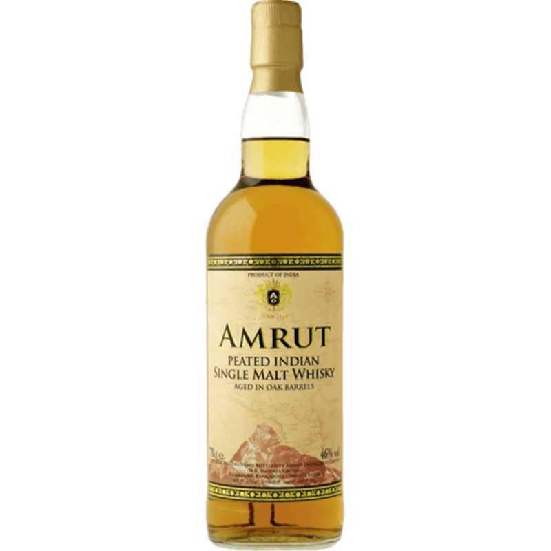 Amrut Peated Indian Single Malt Whisky - 750ML