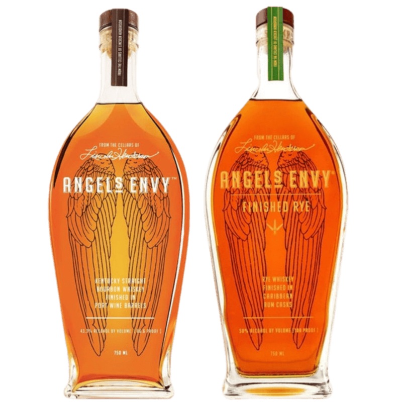 Angel's Envy Bourbon & Rye Whiskey Bundle - 750ML