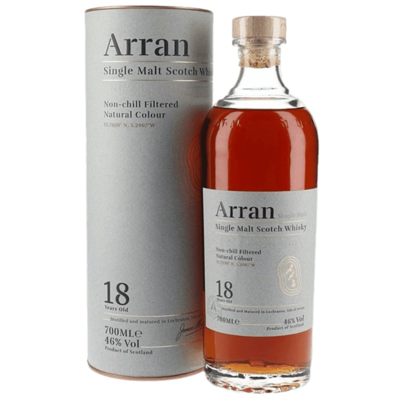 Arran Single Malt Scotch 18 Year - 750ML