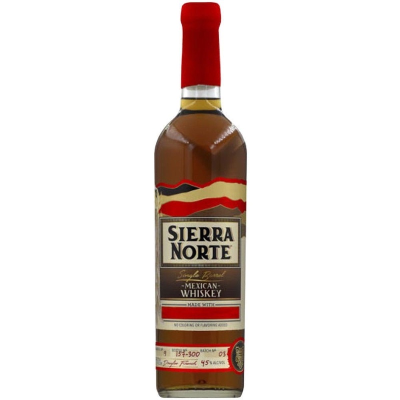 Sierra Norte Native Oaxacan Red Corn Single Barrel Mexican Whiskey
