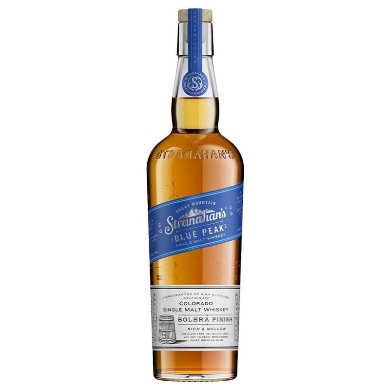 Stranahan's Blue Peak Single Malt Colorado Whiskey