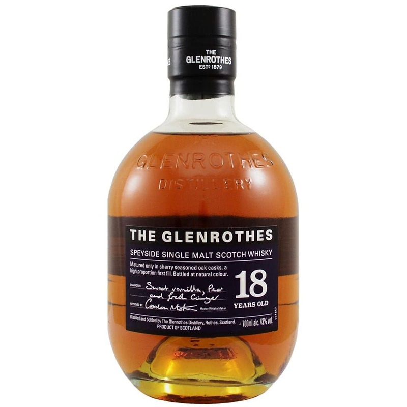The Glenrothes 18 Year Single Malt Scotch Whisky