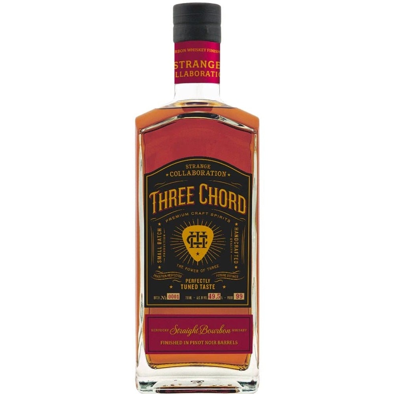 Three Chord Strange Collaboration Kentucky Straight Bourbon Whiskey