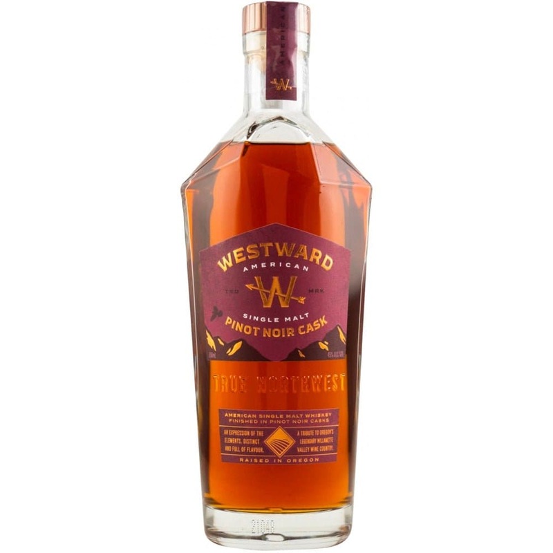 Westward American Pinot Noir Cask Single Malt Whiskey