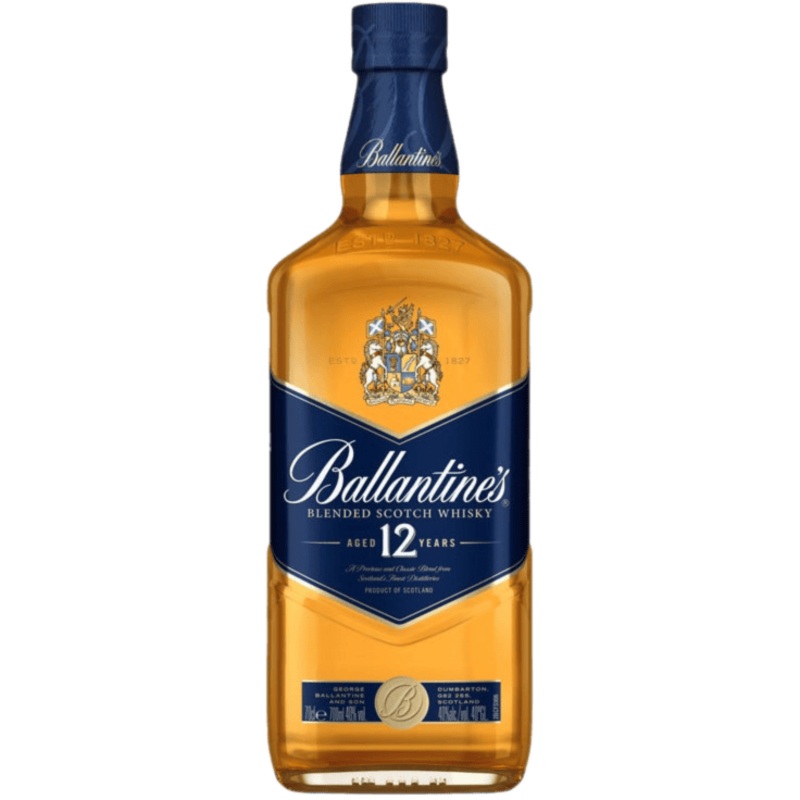 Ballantine's Blended Scotch Finest 12 Year - 750ML