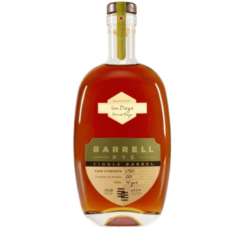 Barrell Craft Spirits Single Barrel Rye #V901 Selected By SDBB -750ML