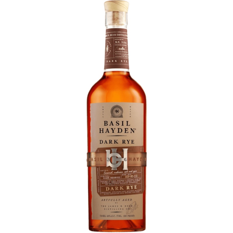 Basil Hayden Dark Rye Kentucky Blended Whiskey - 750ML