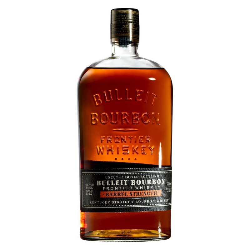 Bulleit Barrel Strength Bourbon Whiskey