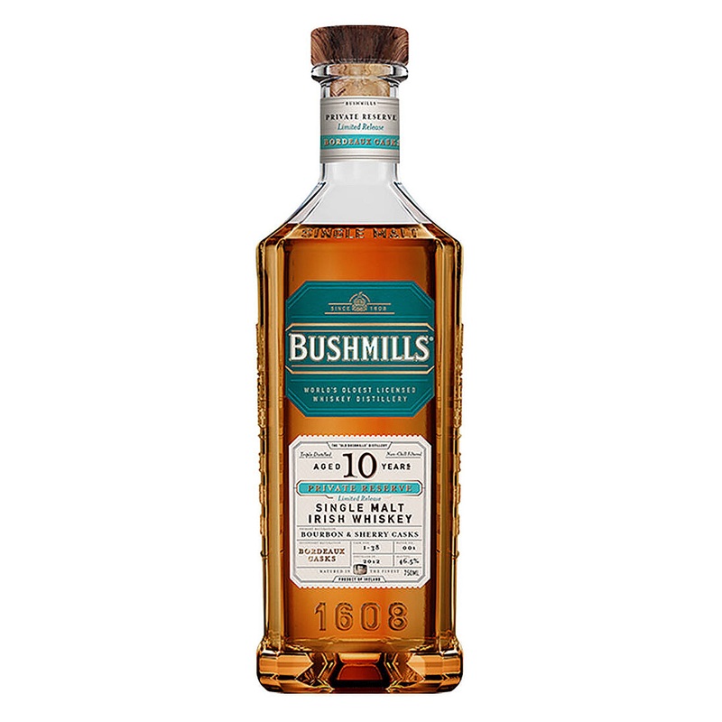 Bushmills Private Reserve 10 Year Old Bordeaux Cask Whiskey