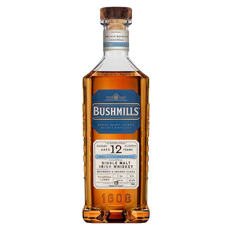 Bushmills Private Reserve 12 Year Old Tequila Cask Single Malt Whiskey