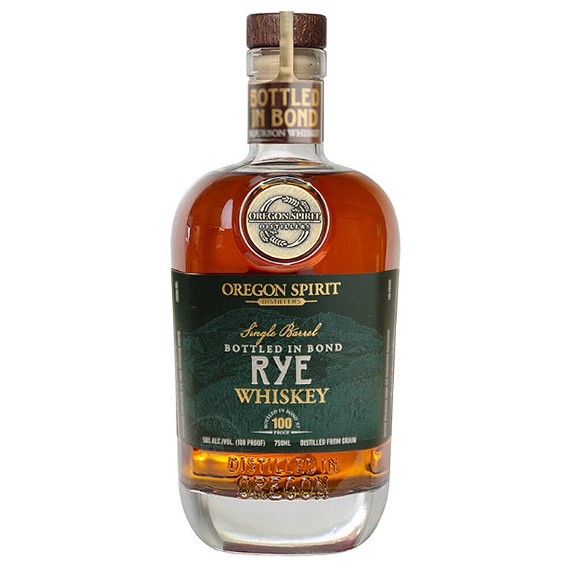 Oregon Spirit Bottled in Bond Rye Whiskey