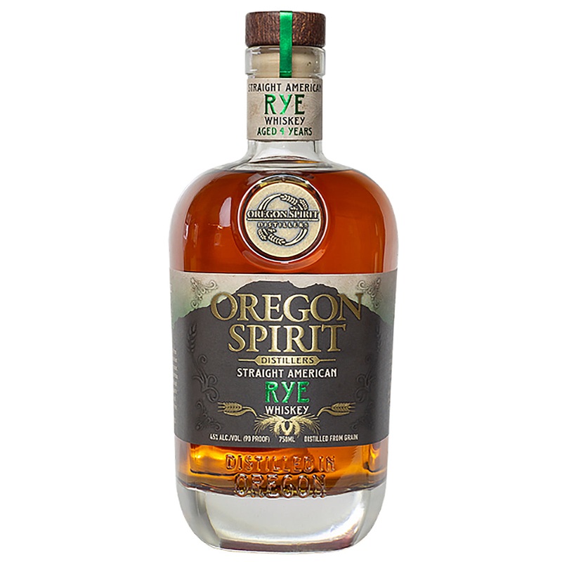 Oregon Spirit Straight American Rye Whiskey