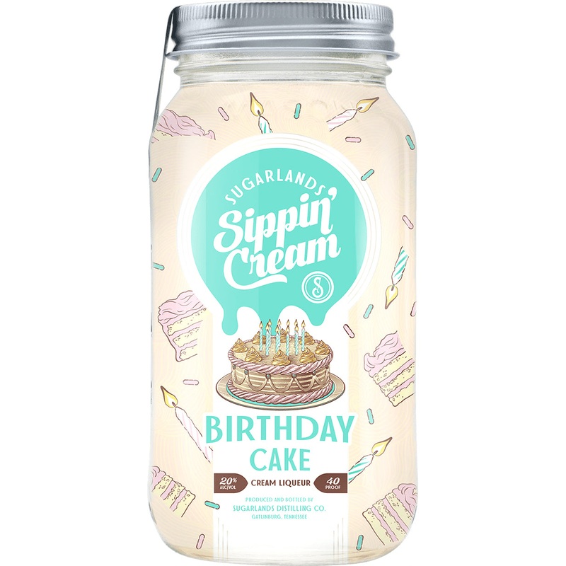 Sugarlands Sippin' Cream Birthday Cake Liqueur
