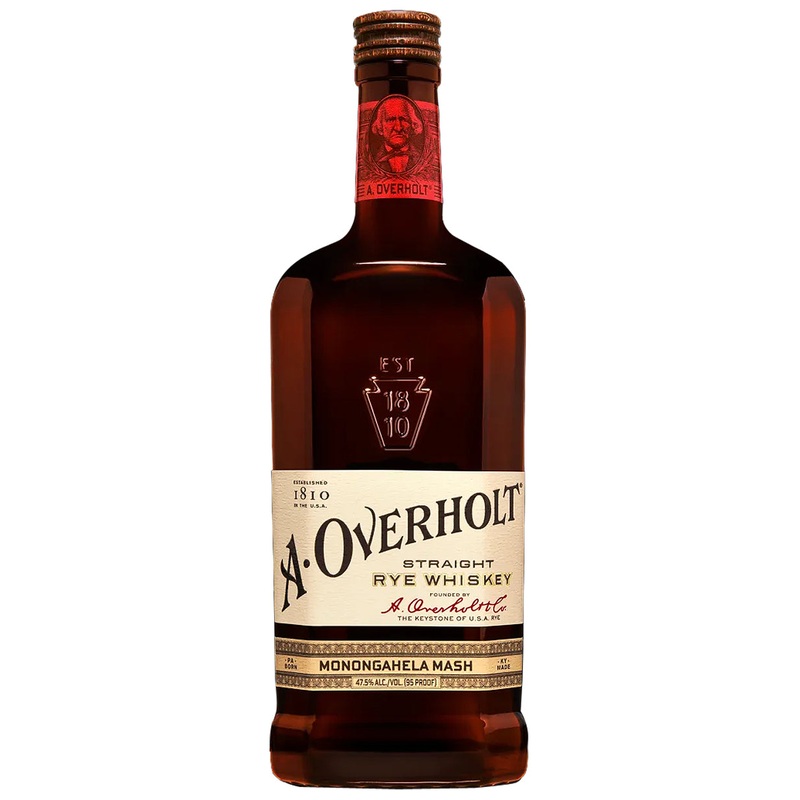A. Overholt Monongahela Mash Whiskey