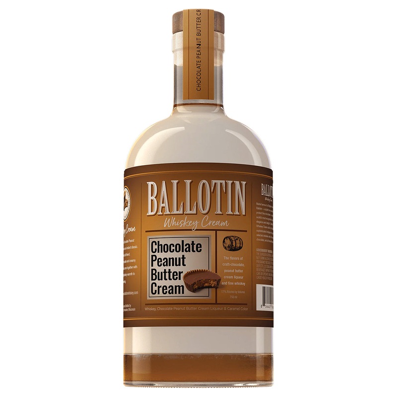 Ballotin Chocolate Peanut Butter Whiskey Cream