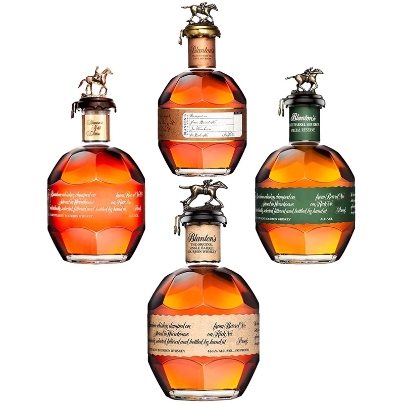 Blanton's SBB - Gold - SFTB - Reserve - Bourbon 4-Pack Bundle
