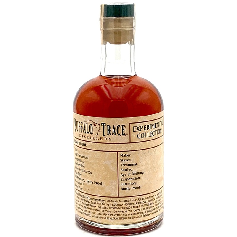 Buffalo Trace Experimental Collection Bourbon With Peated Malt