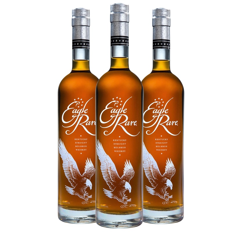Eagle Rare Bourbon Whiskey 3-Pack Bundle