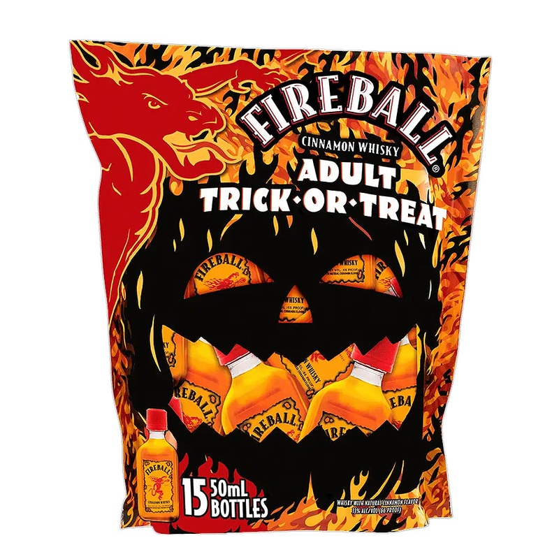 Fireball Adult Trick or Treat Bag