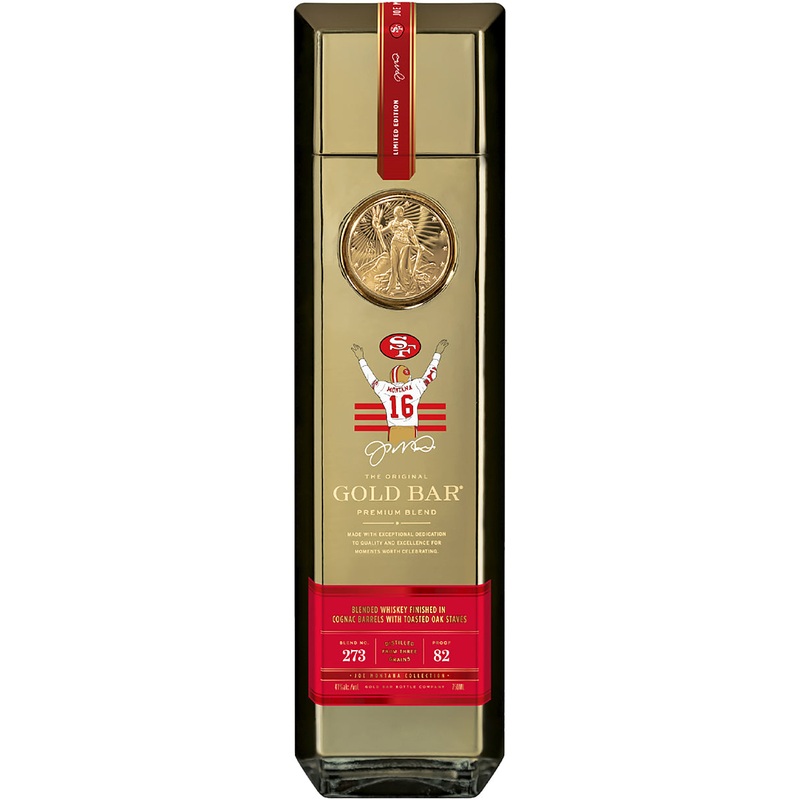 Gold Bar Whiskey Blend 273 Joe Montana Collection