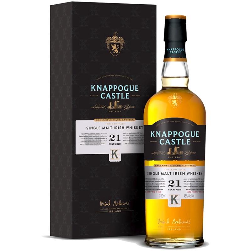 Knappogue Castle 21 Year Old Single Malt Irish Whiskey