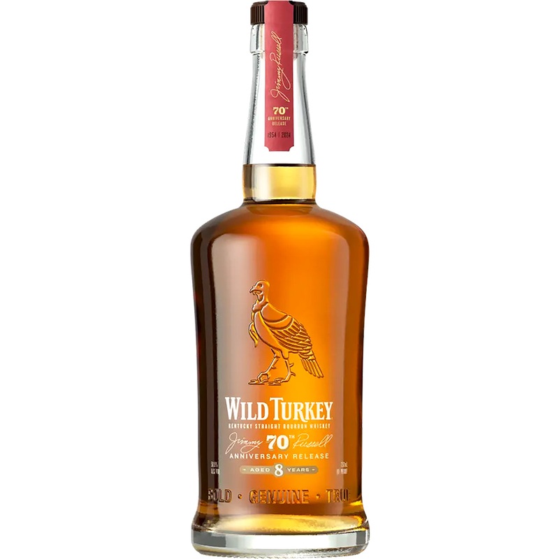 Wild Turkey Jimmy Russell's 70th Anniversary 8 Year Old Bourbon