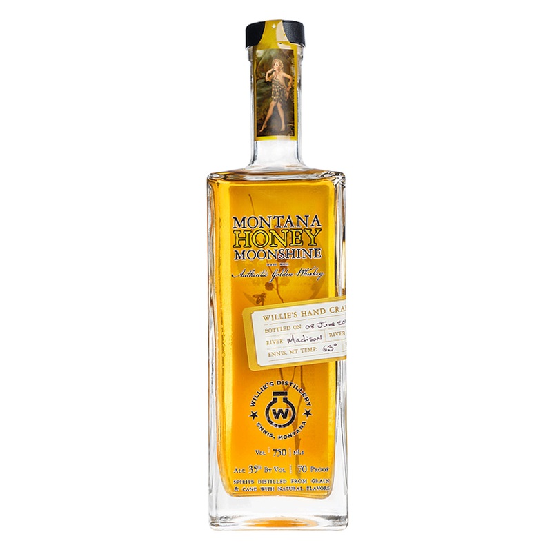 Willie's Montana Honey Moonshine