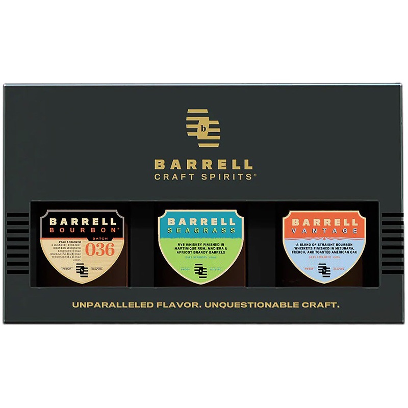Barrell Craft Whiskey 3 Bottle Gift Set